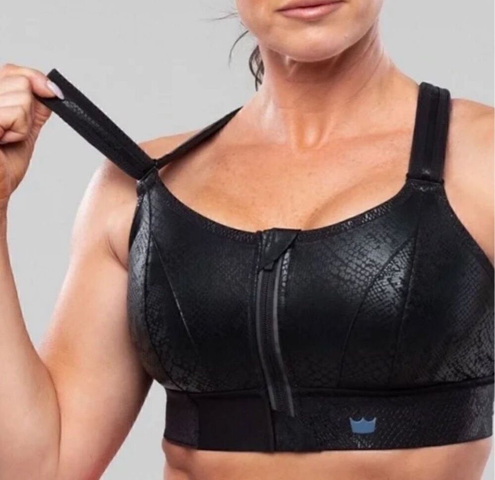 Shefit phantom snakeskin limited high impact 6 luxe adjustable bra